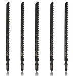 5 Pcs T344D Shank Jigsaw Blades, 6 Tpi, Inch, Hcs Wood & Plastic Chipboar... New. Price: $11.18.