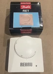 Danfoss (rehau) RET-24VF Electronic Room Thermostat #266027, 087N703600 Nos New. Price: $20.00.