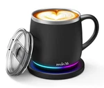 Temperature Control Smart Mug, 13.5 Oz, Mode Rgb Led Display, Self Heating ... New. Price: $53.47.