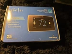 Sensi Touch 1F96U-42WFB Smart Thermostat In Black #6745 Open. Price: $65.00.