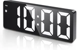 Amir Digital Alarm Clock, Upgraded Version Led For Large, Full Black New. Price: $23.82.