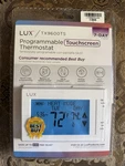 New Sealed! Lux 7-DAY Touchscreen Programmable Thermostat TX9600TS Nib. Price: $35.00.