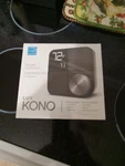 Lux Kono Smart Wi-fi Thermostat W/black Stainless Steel Faceplate KN-S-MG1-B04 New. Price: $40.00.