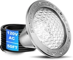 Catart 10 Inch Pool For Inground (white), AC120V Led Lights Suit New. Price: $199.26.