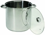 Brand New Excelsteel Kitchen Stockpot W/ Encapsulated Base, 12 Quarts, Silver. Price: $49.87.
