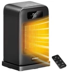 Morento Space Heater, 70 Oscillation, Led Display, 12H Timer, Thermostat, New. Price: $41.91.