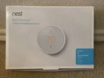 Nest Thermostat Plus Temperature Sensor White Open. Price: $99.99.