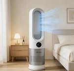 Bladeless Tower Fan 22 Quiet Cooling Remote 80 Oscillating Timer New. Price: $80.99.