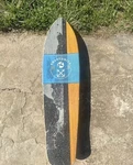 Kryptonics Skateboard Wood Deck California Anchor & Clear Wheels Used. Price: $26.98.