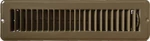 Hbw Rv And Home Brown Stamped Steel Floor Diffuser/register With Damper 12" X... New. Price: $20.82.