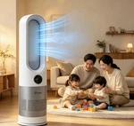 22 Bladeless Cooling Tower Fan Quiet Oscillating With Remote Timer New. Price: $81.78.