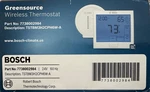 Bosch Greensource Wireless Thermostat Part 7738002984 Model TSTBM3H2CPH6W-A New. Price: $99.00.
