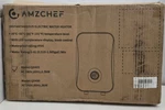 Amzchef Instantaneous Electric Water Heater 86-131F Q0465 240V 60HZ Sealed Box New. Price: $149.99.
