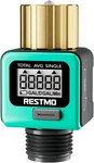 Water Flow Meter With Brass Inlet Metal Thread, Measure Gallon/liter Consumption New. Price: $35.33.