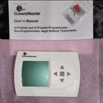 (new) Climatemaster ATP32U03C Programmable Digital Thermostat. Price: $139.99.