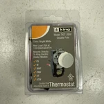 King Heater TKIT-1BW Sp Bright White Thermostat New Sealed Unit Mounted. Price: $28.79.