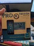 PRO1IAQ T855ISH Wi-fi Thermostat 18-30VAC 1.5A Programmable Hardwire Only New. Price: $99.99.