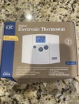 Ctc Digital Electronic Thermostat Model 43504 New In Box. Price: $12.00.