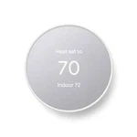 Google Nest Thermostat Smart Programmable Wi-fi Snow Open. Price: $49.99.