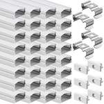60 Pack 3.3FT 1METER Shape Led Strip Aluminum Channel Diffuser System With ... New. Price: $143.39.