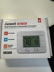 Aowel Non Programmable Thermostat For Home 1 Heat/ Cool, With Room White New. Price: $32.90.