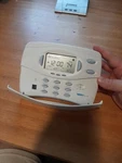Hunter Auto Temp Pre-programmed Thermostat 44760 Multi Stage Heat Pump Used. Price: $22.00.