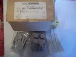 New In Box Powers Thermostat 19X Free Energy Band 028606 45-85F (WL26-2) Open. Price: $15.00.