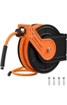 Giraffe Tools TA15B Retractable Air Hose Reel Wall Mount 3/8" 50 Ft Max 300PSI New. Price: $89.97.