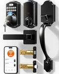 VE012W-H Smart Front Door Lock Set, Built-in Wifi, App Remote & Voice Contr New. Price: $164.16.
