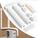 3" 9FT Mini Split Line Set Cover Kit, Upgrade Heat-resistant, Paintable Decor... New. Price: $40.03.