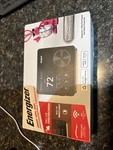 Energizer Touch Screen Smart Programable Wi-fi 5GHZ Thermostat ETC6-1001-BLK New. Price: $59.00.