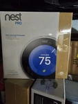 Nest Learning Thermostat Wi Fi Programmable Dial Control Silver 24V Hvac New. Price: $110.00.