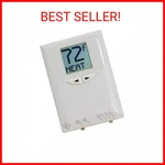 Lux PSDH121B Non-programmable Thermostat; Pump Only; Heat, Cool; Ba New. Price: $48.60.