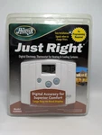 Hunter Just Right Digital Thermostat Non Programmable Heat Cool 24V White 42995B New. Price: $33.99.