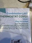 Statguardplus Xl Clear Thermostat Cover With Combination Lock. SGP2019CL-1 New. Price: $18.50.