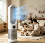 Bladeless Tower Fan 22 Quiet Cooling With Remote Timer For Bedroom New. Price: $81.88.