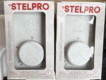 Stelpro SWT1F Single Pole Wall Thermostat, Rotary Knob, 120-277V, White New. Price: $16.16.