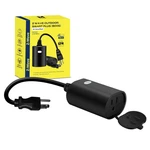 Zwave Outlet Plug, 800 Series Outdoor Z-wave Lr Smart On/off Switch, New. Price: $51.99.