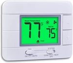 Upgraded Non Programmable Thermostats For Home HEAT/1 Cool Single Stage System New. Price: $41.87.
