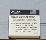 Time Delay On Make ICM103B New. Price: $29.99.