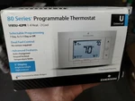 Emerson Thermostat Home White 1F85U-42PR 80 Series Programmable 4H/2C New. Price: $39.98.