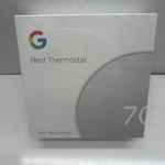 "new Sealed" Google Nest Thermostat G4CVZ Programmable Smart Wi-fi. Price: $59.00.