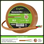 Syston 18/3 Thermostat Doorbell Hvac Cable Wire Ft 100% Copper Gauge CL3R New. Price: $32.99.