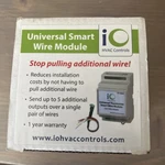 Io Hvac Controls Ut-swm Universal Thermostat Smart Wire Module New. Price: $119.99.