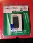 Ritetemp 8035C 7-DAY Programmable Digital Thermostat White Touch Screen New Read. Price: $60.00.
