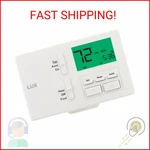 Lux LTX100E Programmable 7 Day Thermostat; Heat, Cool New. Price: $37.52.