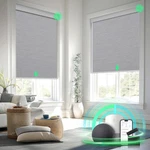Smart Roller Blinds With Remote Control, Motorized Blackout Shades, Cu... New. Price: $139.33.