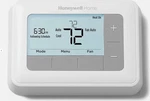 Honeywell T5 7-DAY Programmable Thermostat With Digital Display RTH7560E Open. Price: $22.00.