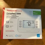 Honeywell Home TH2110WF4008 Focuspro S200 1H/1C Smart Wifi Thermostat New. Price: $75.00.