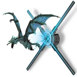 Missyou 3DHOLOGRAMFAN, 52CM Projector Hd Led Holographic New. Price: $63.74.